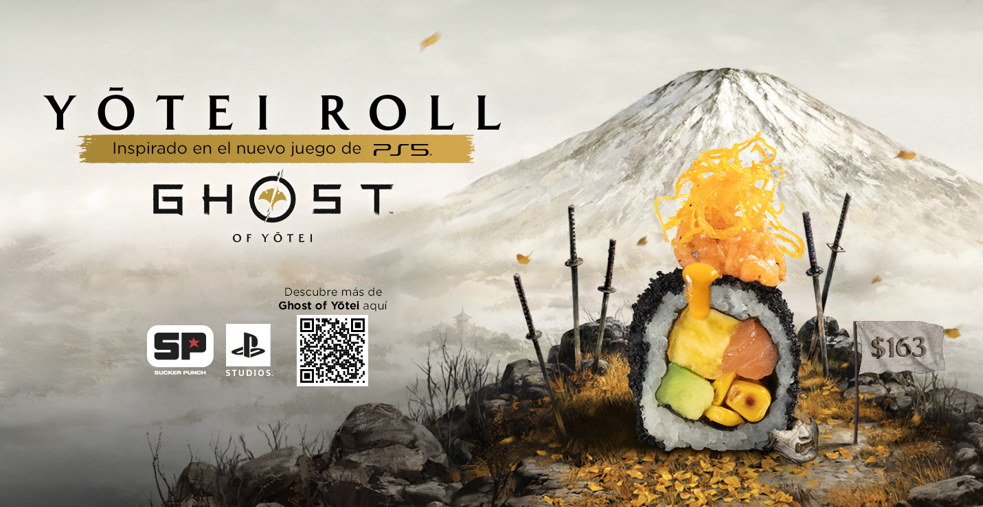 Ghost of Yōtei ha llegado a SushiRoll